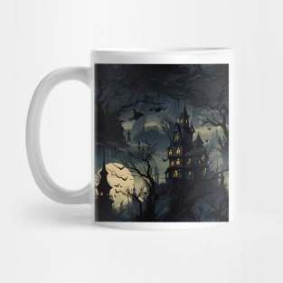 Halloween Decorations 18 - Haunted House Mug